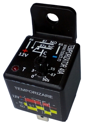 Releu temporizator auto, 12V/40A Image