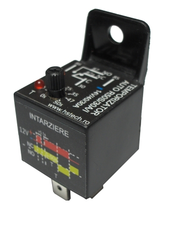 Releu temporizator auto cu intarziere, 12V/30A Image