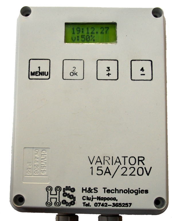 Variator programabil 15A ~220V Image